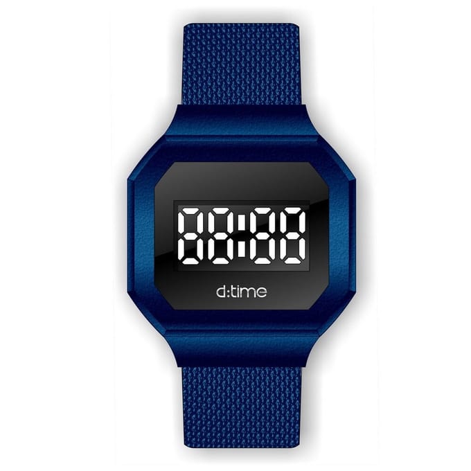 Daniel Klein DK.1.12367-5 - Horloge - Digitaal - Dames - Vrouwen - Milanese band - Blauw