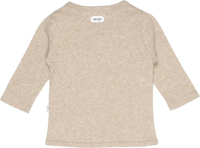 Lodger Overslag Shirt - Maat 50 - Melange Beige