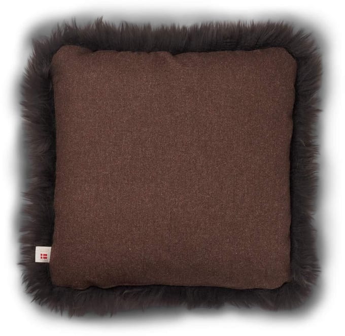 Sheepskin House - Langharig Schapenvacht Kussen - 52x52 cm