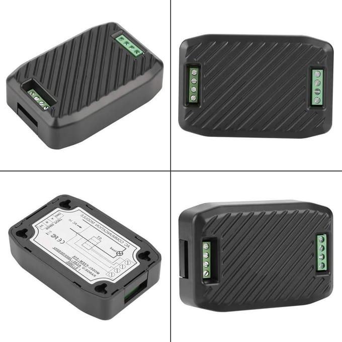 Multifunctionele Energiemeter - Spanning Stroom Meter - Energie Monitoring - Alarm bij Oververmogen - 100A - Grijs