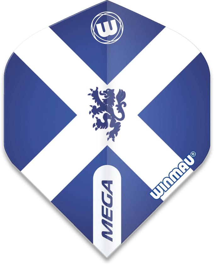 Winmau Mega Standard Scotland dartvluchten