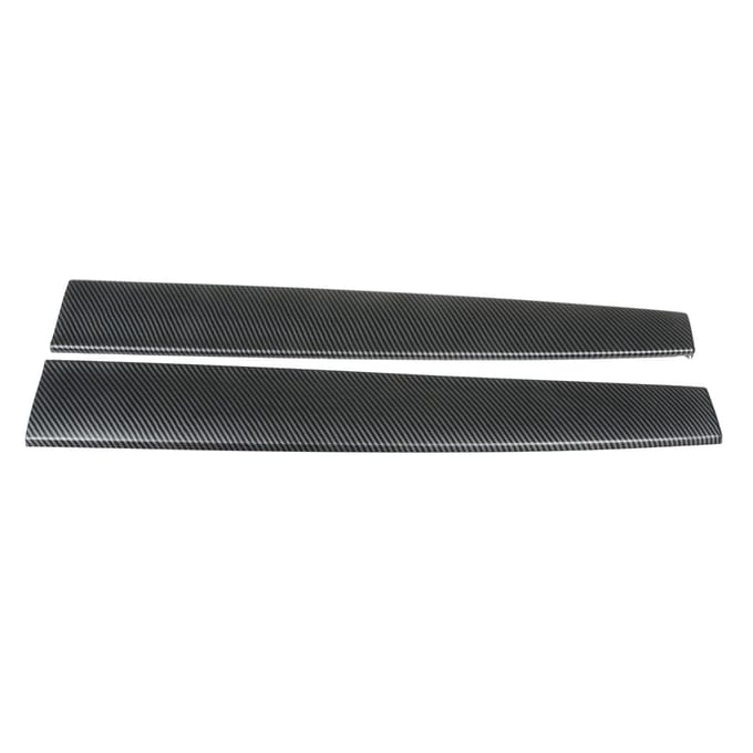 Dashboard Cover Wrap Dashboard Accessoires Vervanging voor Tesla Model 3 Y 2020?2023 Koolstofvezel black