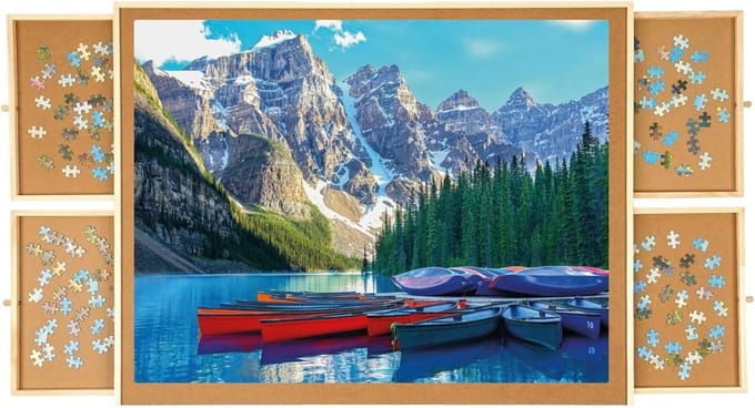 Puzzeltafel - Puzzelmat - Puzzelmap - Puzzelbord - Hobby
