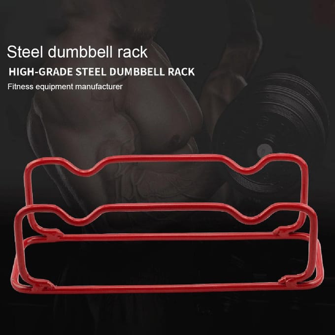 Support de Rangement Compact pour Barres et Haltères, Support en Acier Renforcé pour Maison et Bureau noir