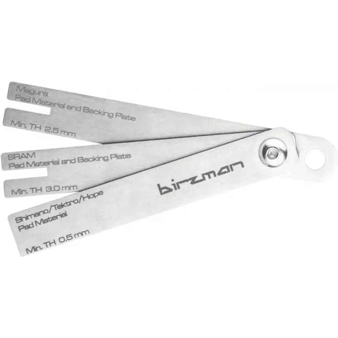 Birzman Slijtage-indicator Remblokken Schijfrem Zilver