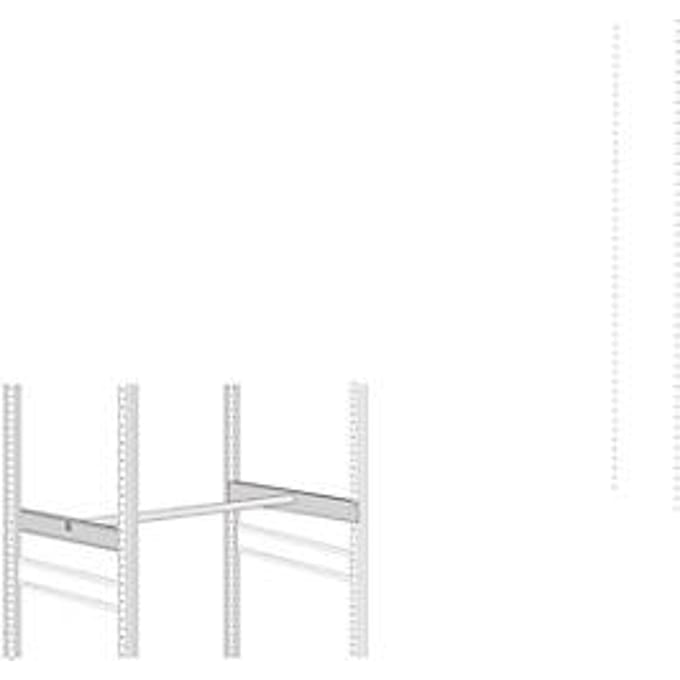 Kledingstang set voor stelling Systeem R3000, L 995 mm