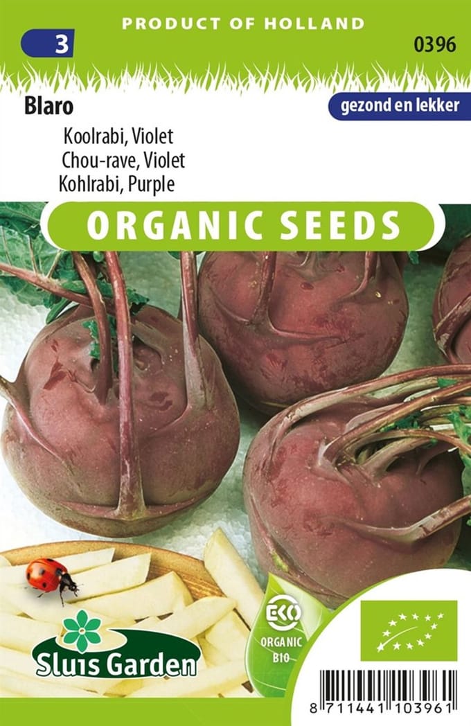 Sluis Garden - Koolrabi Blaro Biologisch