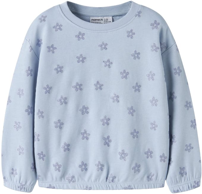 NAME IT NMFVILUBA LS NREG SWEAT UNB Meisjes Trui - Maat 122/128