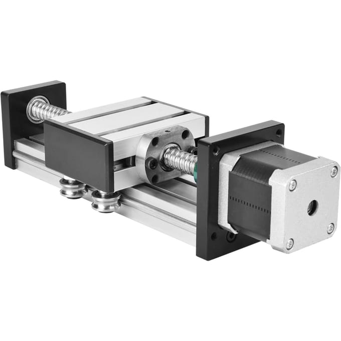 300mm Slag Enkele As Kogelomloopspindel Lineaire Geleiderail CNC Schuiftafel met 42 Motor (1610)