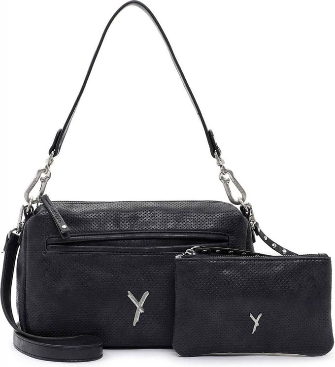 SURI FREY Schoudertas Handtas Laley Crossover Bag Blue Donkerblauw