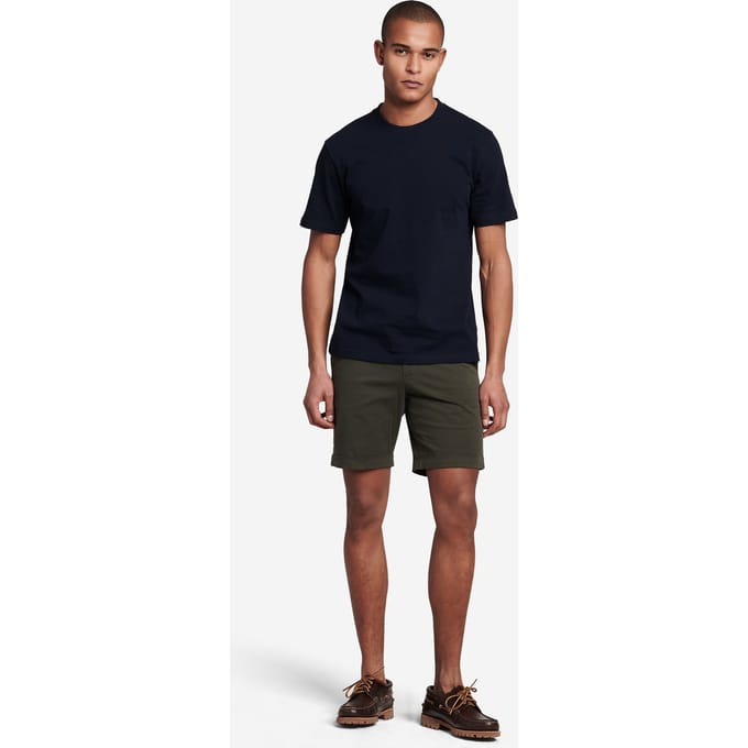 No Label Byron Cotton-stretch Army Größe: 46 | Kurze Sporthosen Outlet | Herren | Grün