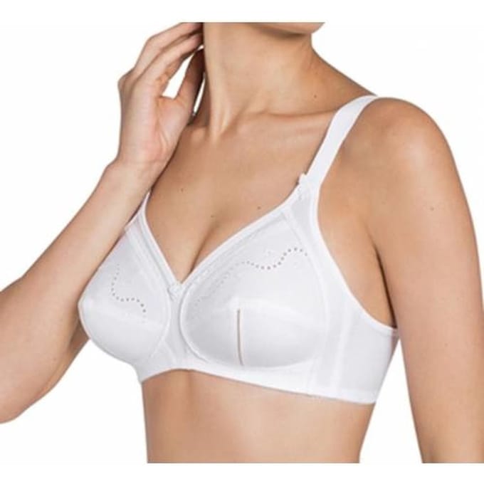 Triumph - Doreen+Cotton 01 N - WHITE - Vrouwen - Maat B95