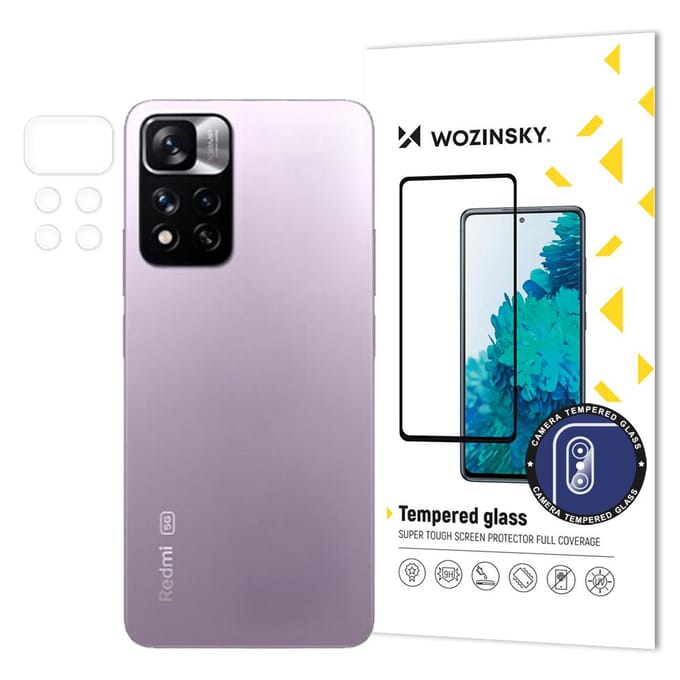 Gehard Glas 9H voor de Hele Camera Lens voor Xiaomi Redmi Note 11 Pro+ Camera Glas