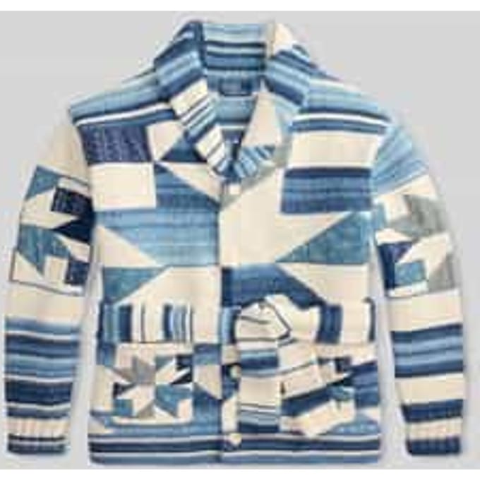 regular fit cardigan van mix van katoen en linnen