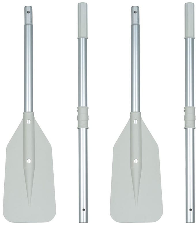 HIBO Rubberboot Peddels Set Grijs