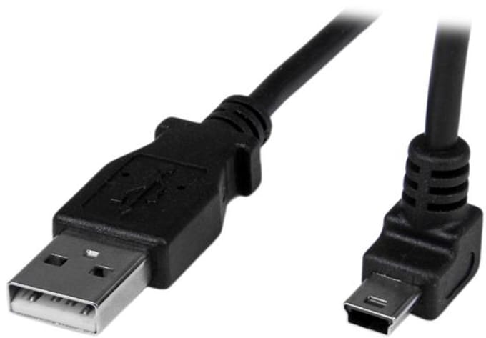 StarTech.com 1 m mini USB-kabel A-naar-mini-B met opwaartse hoek