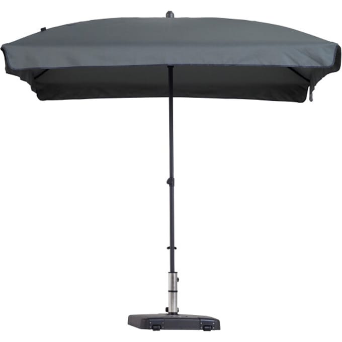 Parasol Rechthoek Grijs 210 x 140 cm Patmos Madison
