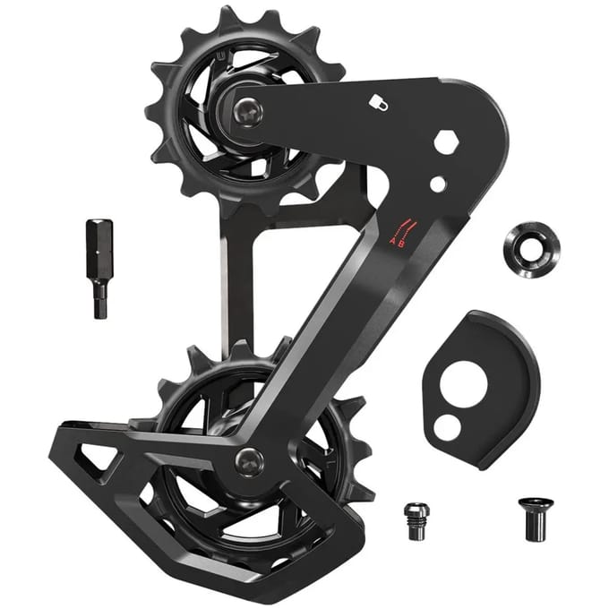 Complete aluminium derailleurhanger Sram T-Type Eagle AXS