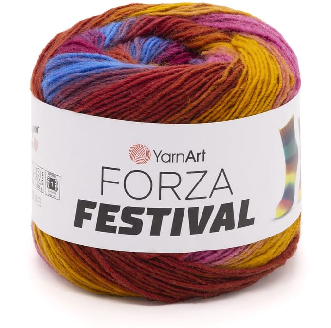 Sokkenwol Yarnart Forza Festival - Lang Verloop - 2906