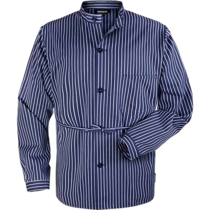 Fristads Katoenen Overhemd 431 Vl - Blauw/Wit - M
