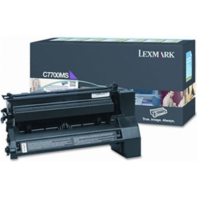 Lexmark C7700MS toner cartridge magenta (origineel)