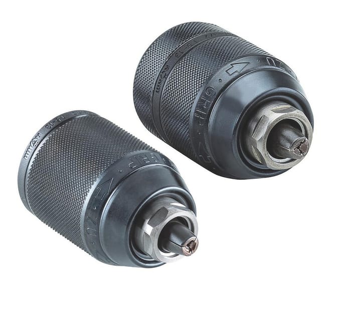 Röhm Sleutelloze Boorkop EXTRA80-RV, maat 10, aansluiting 3/8"-24, metaal - 1328321