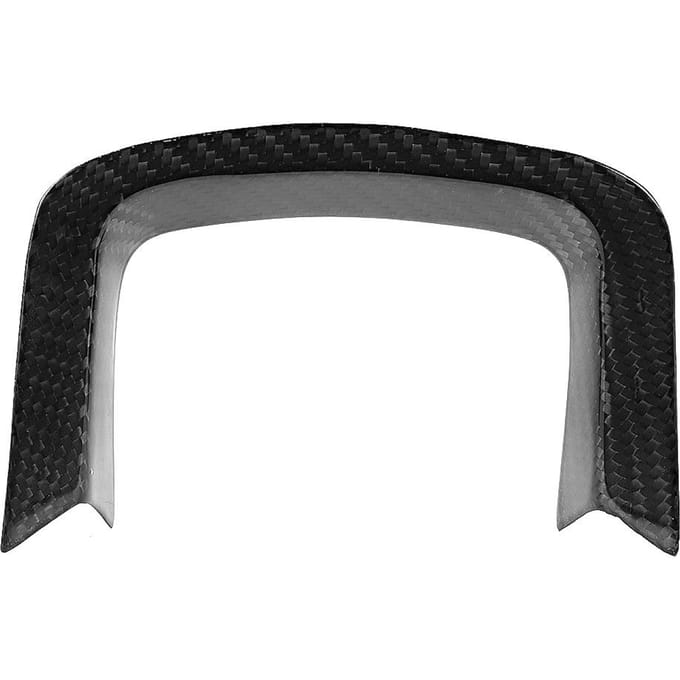 Stuurwiel Trim Real Koolstofvezel Auto Decoratie Geschikt voor Range Rover Evoque 2020 gray