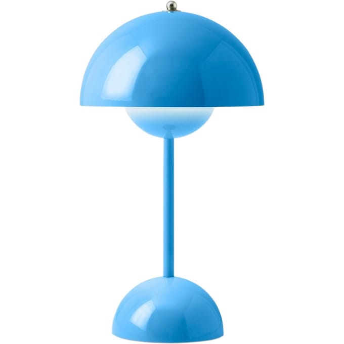 &Tradition Oplaadbare tafellamp Flowerpot VP9 - swim blue