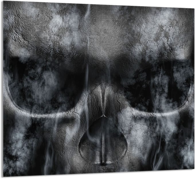 TMK ArtDeko - Snijplank - Glas - Panoramisch - 65x60 cm