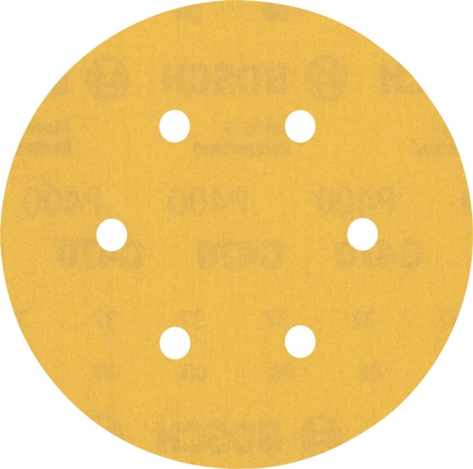 Bosch Accessories EXPERT C470 2608900821 Excenterschuurpapier Geperforeerd Korrelgrootte (num) 400 (Ø) 150 mm 5 stuk(s)