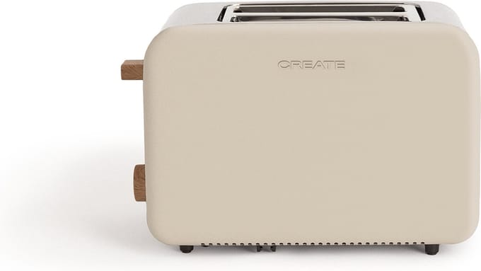 CREATE - Broodrooster - Voor Medium - 6 niveaus - 850W - TOAST RETRO