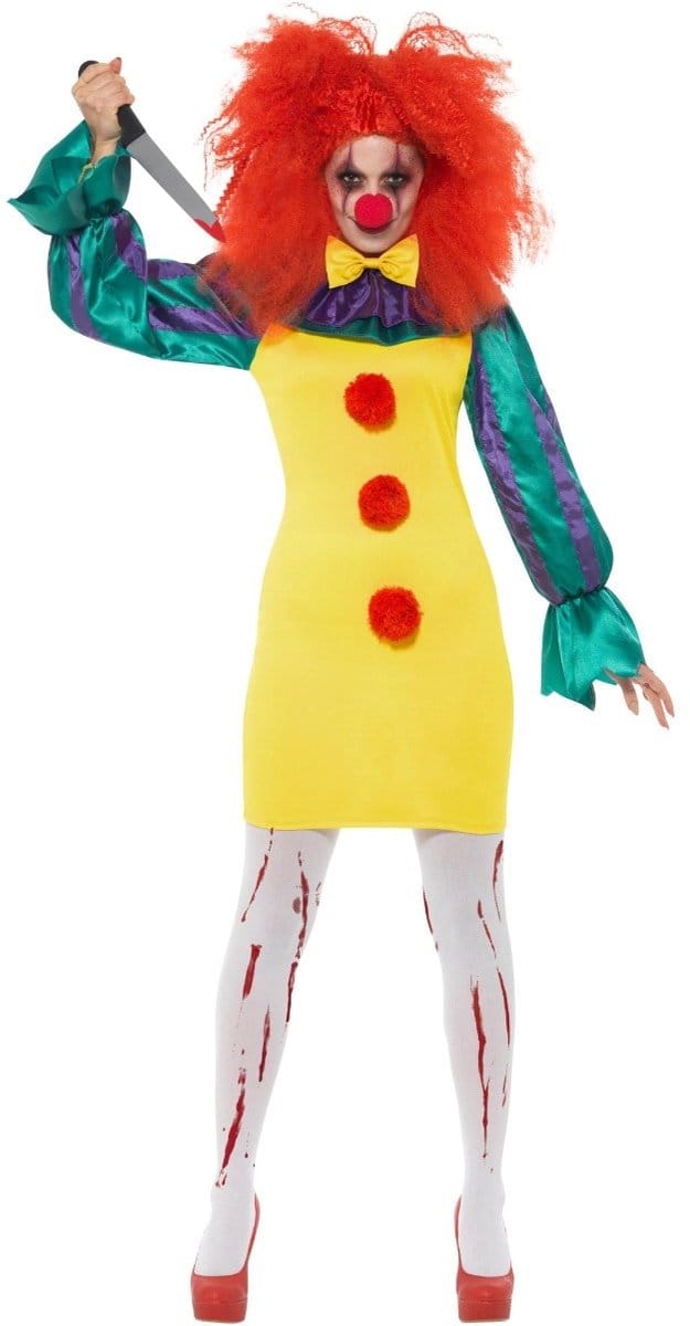 Horror Clown Jurkje Dames Klassiek - Maat S