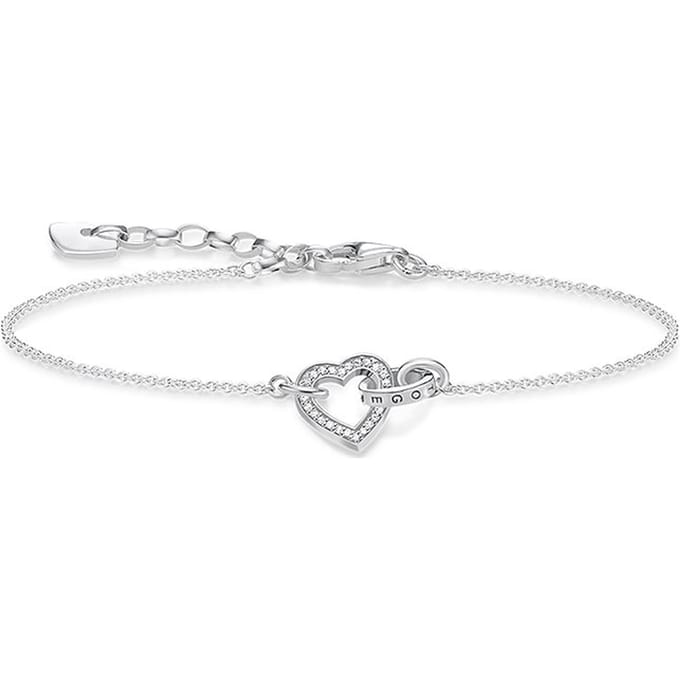 Thomas Sabo Sterling Silver Armband A1648-051-14-L19v (Verstelbaar: 16-19 cm)
