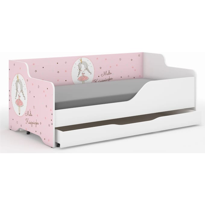 Kinderbed LILU 160x80 PRINCESSEN-set