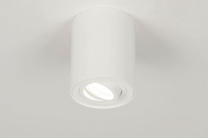 Lumidora Opbouwspot 73720 - HONEY - GU10 - Wit - Aluminium - ⌀ 9.7 cm