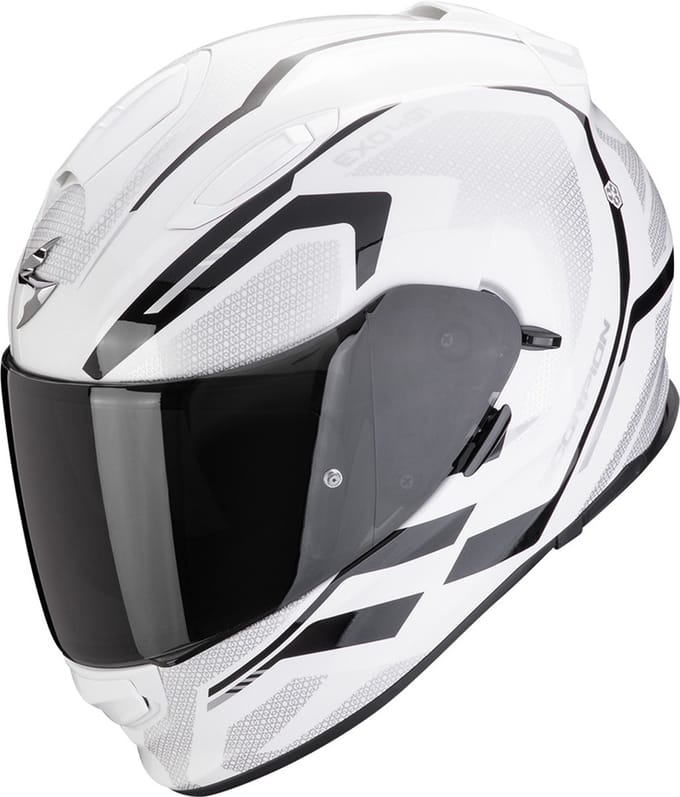 Scorpion EXO-491 Kripta Wit-Zwart Integraalhelm - Helm
