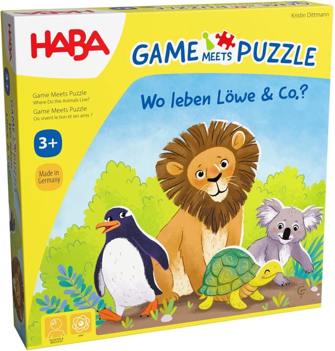 HABA 2011724001, Bordspel, 3 jaar, 10 min