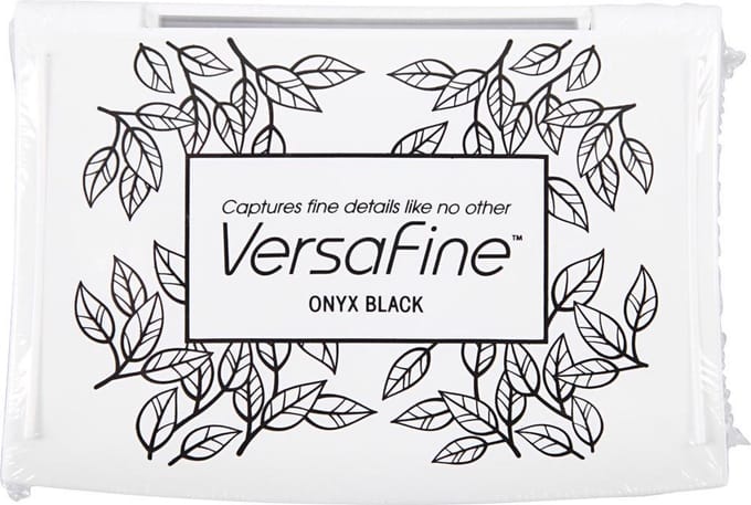 Inktkussen Versafine onyx black groot