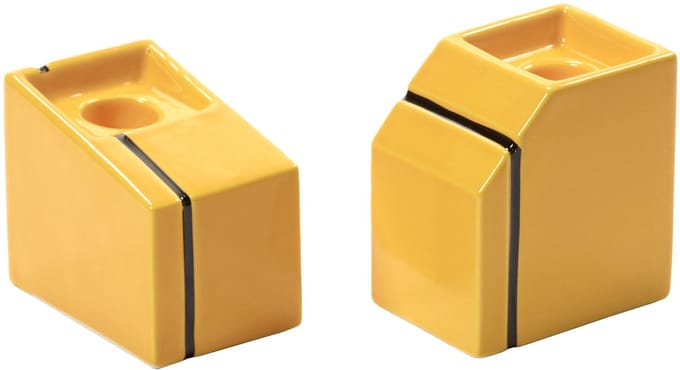 Serax Silos Kandelaar Set Van 2 Yellow