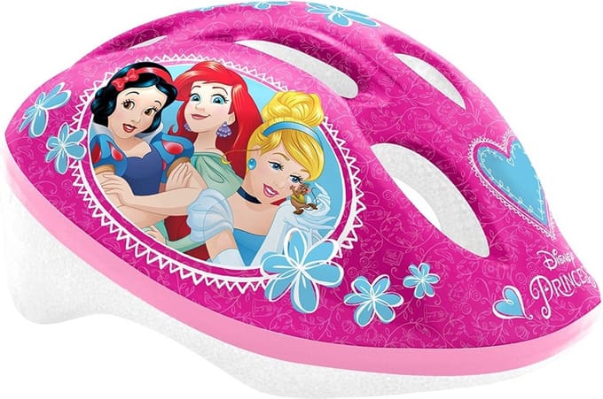 Disney Kinderhelm Princess Roze Maat S 54-56 Cm