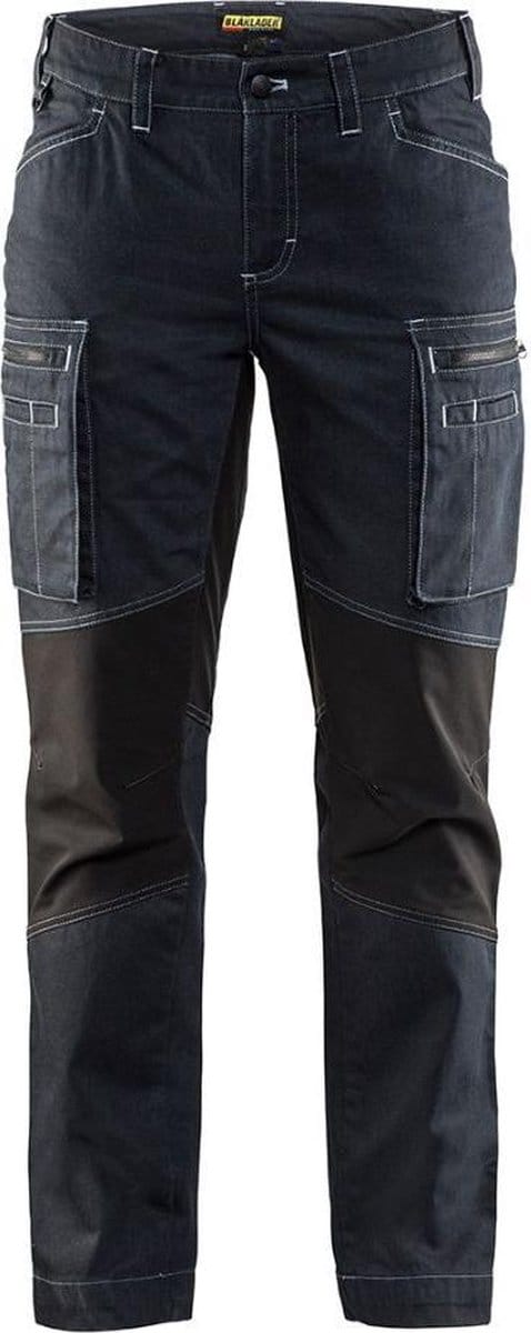 Blaklader Service Werkbroek Dames stretch 7159-1142 - Vrouwen - Navy/Zwart - 48
