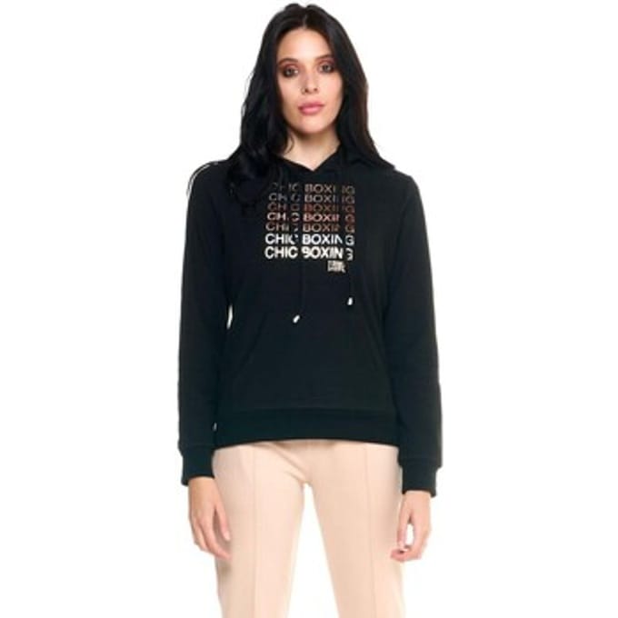 Capuchon sweaters Leone 1947 Woman Hoody Chic Boxing