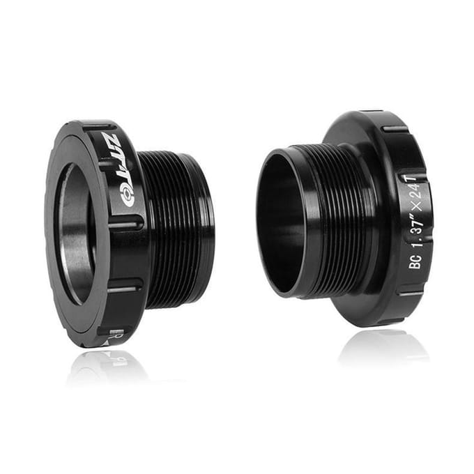 MTB Racefiets BSA68/73mm Trapas met schroefdraad voor BB30/PF30/BB386 30mm crankstel zwart