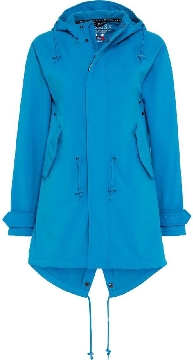 BMS Hafencity Coat Softshell Pro Turkoois