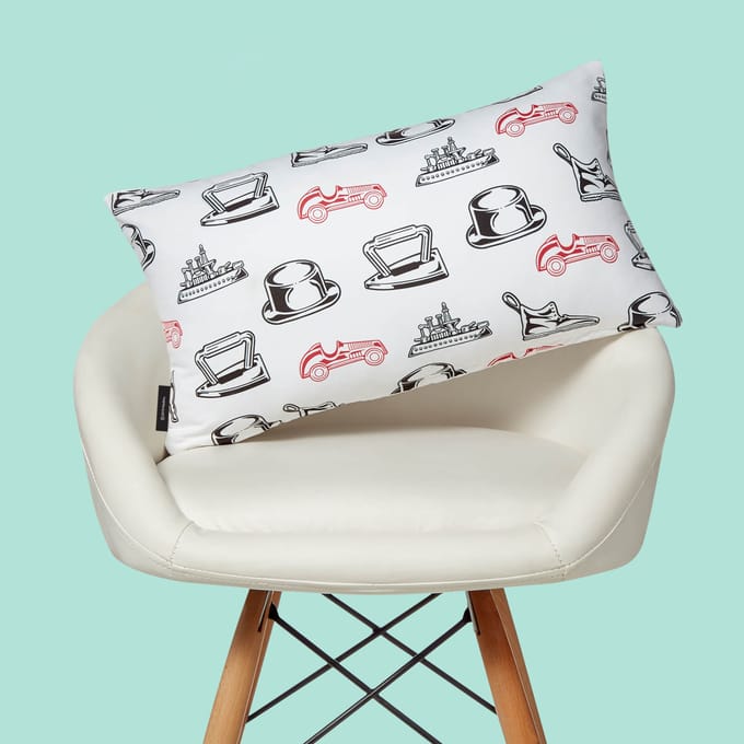 Monopoly Car Rectangular Cushion - 30x50cm