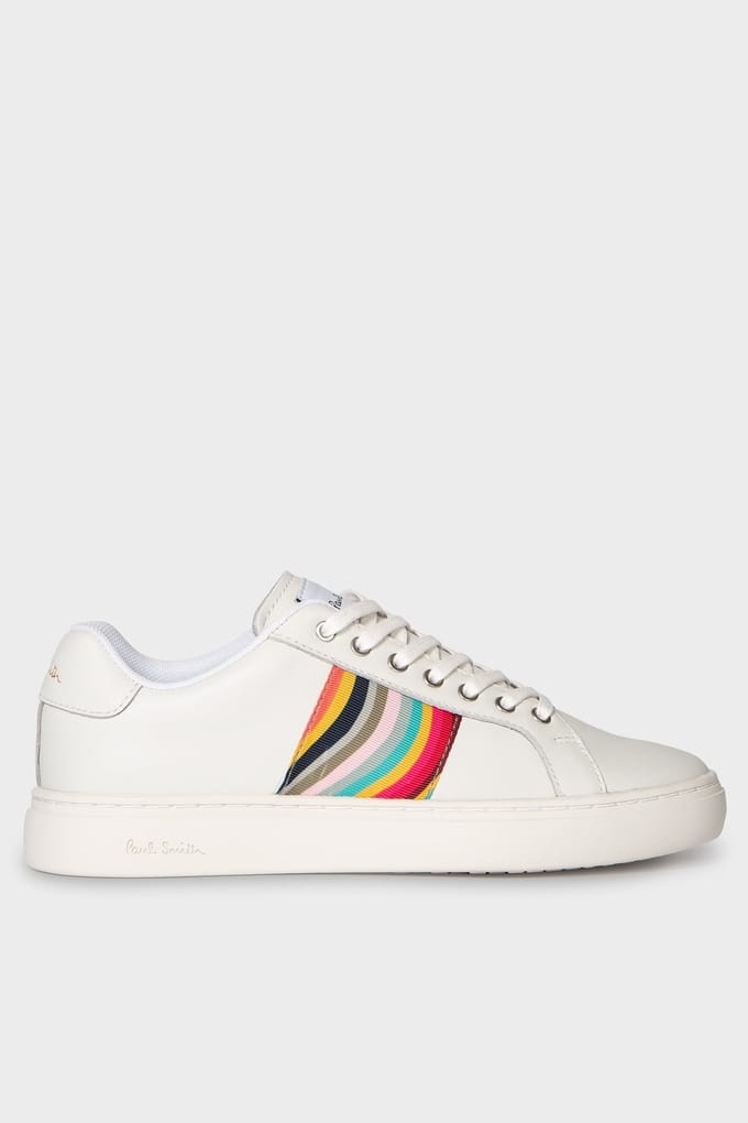 Paul Smith Shoe Lapin White Swirl White Taglia: 35 | Sneakers Outlet | Donna | Bianco