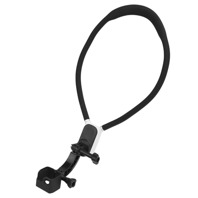 Action Camera Nekmontage POV Professioneel Handsfree Verstelbare Hoek Ergonomische Magnetische Nekhouder white