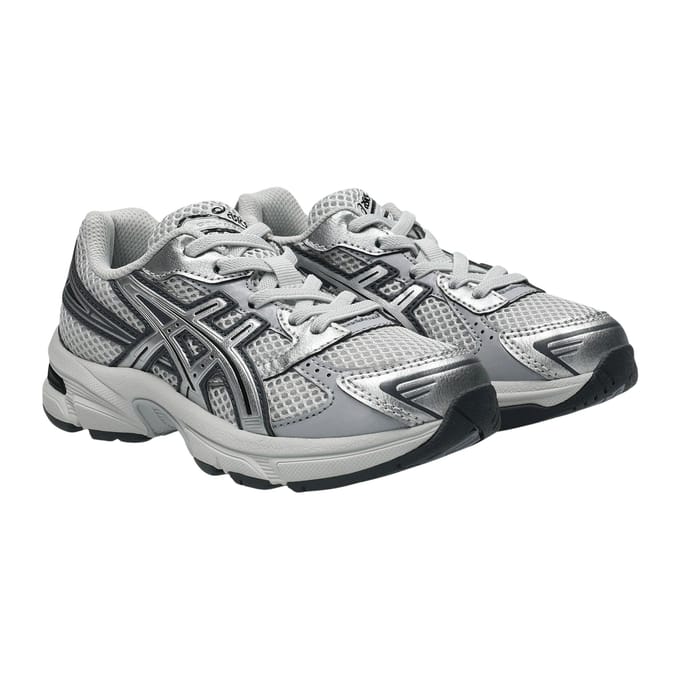 Asics GEL-1130 Peuterschoenen - Grijs - Maat 33.5 - Mesh/Synthetisch