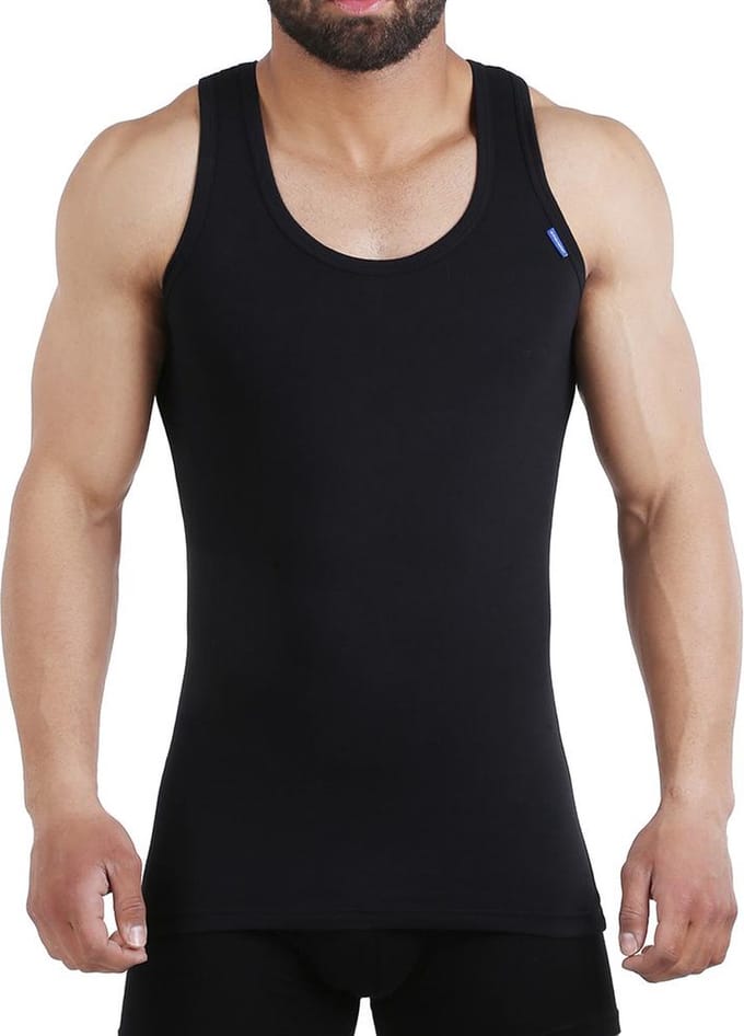 Embrator 2-pack mannen Tank-Top zwart maat M