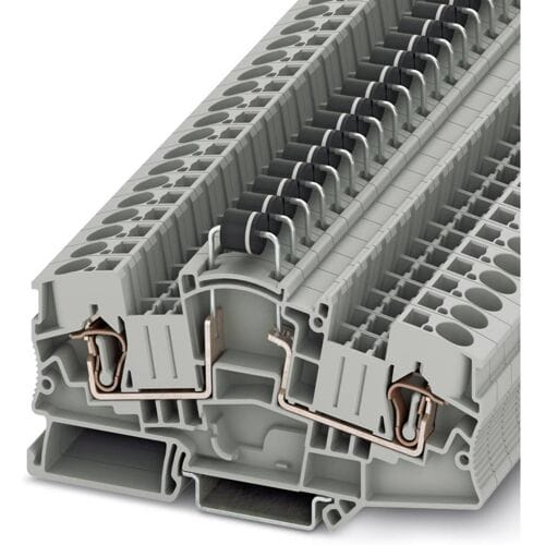 Phoenix Contact 3035691 Componentenserieklem 8.2 mm Spanveer Grijs 50 stuk(s)